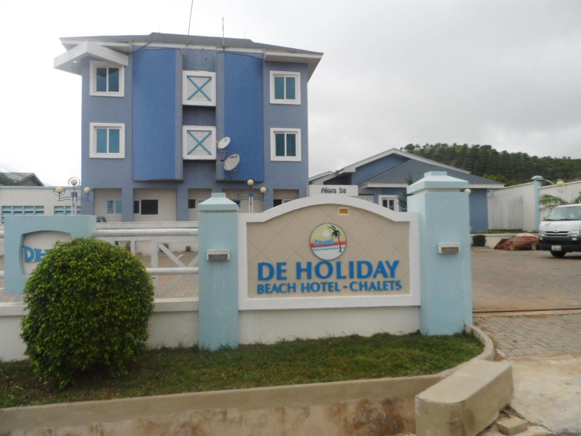 De Holiday Beach Hotel Kokrobite Exterior foto
